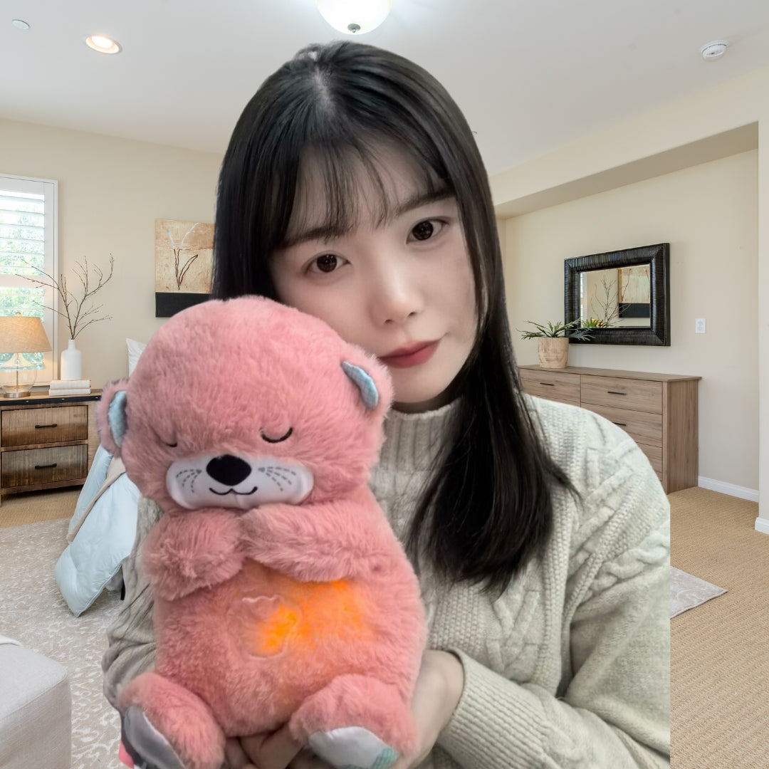 Nutria Dormilona peluche - ROSADO