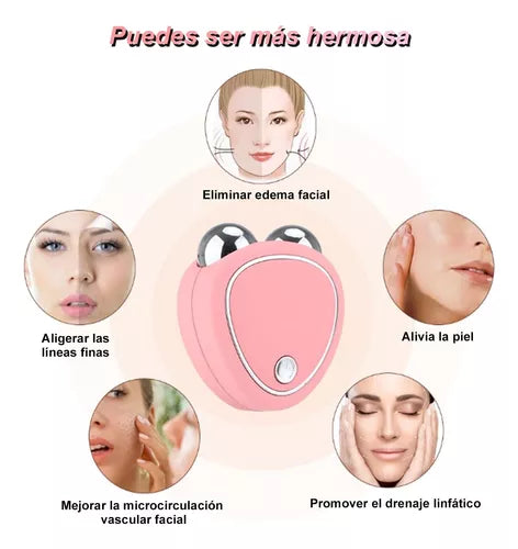 MASAJEADOR FACIAL -MICROCORRIENTE